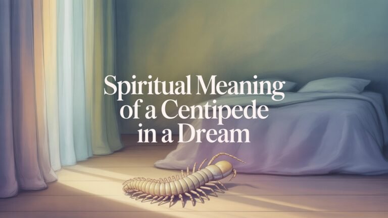 Spiritual Meaning of a Centipede in a Dream
