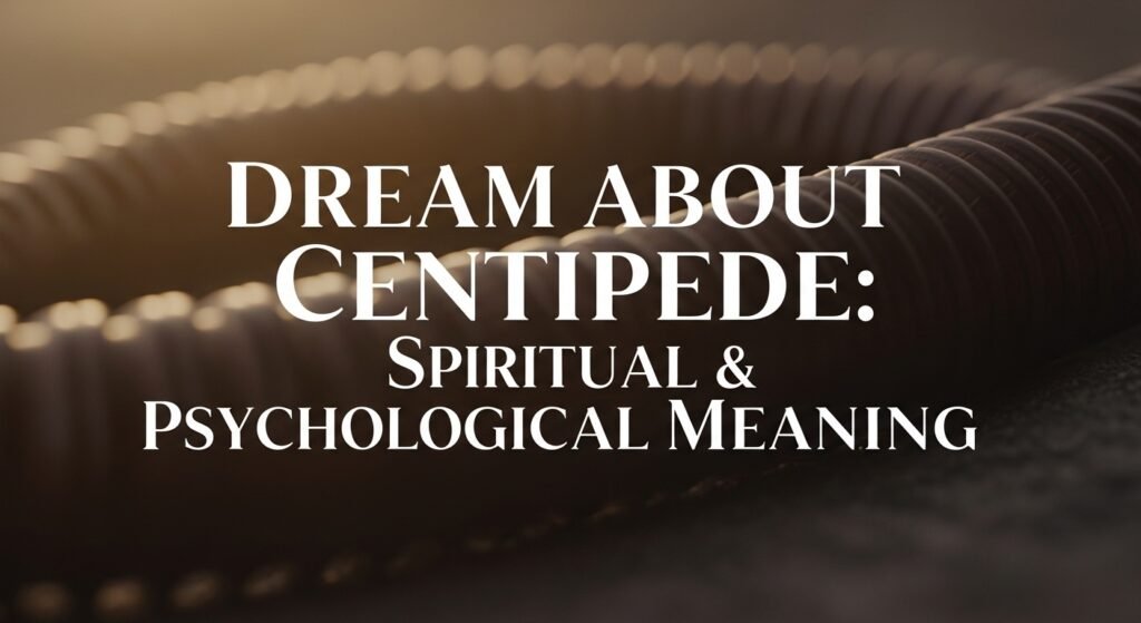 dream about centipede