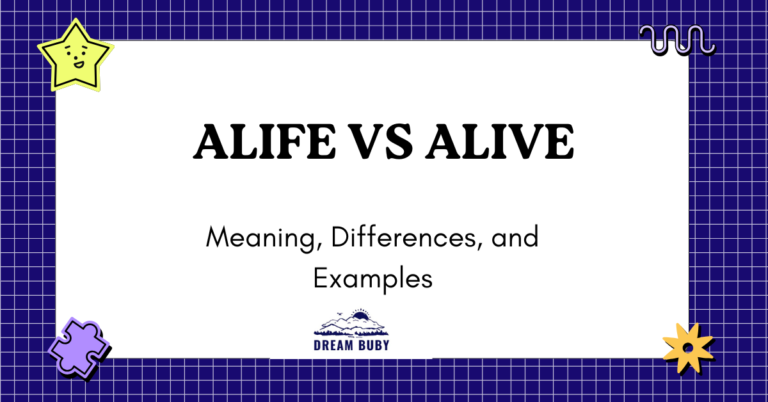 Alife vs Alive