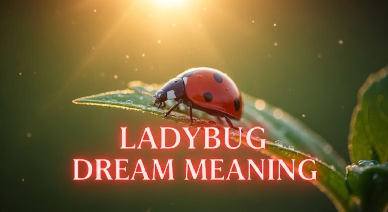 Ladybug Dream Meaning