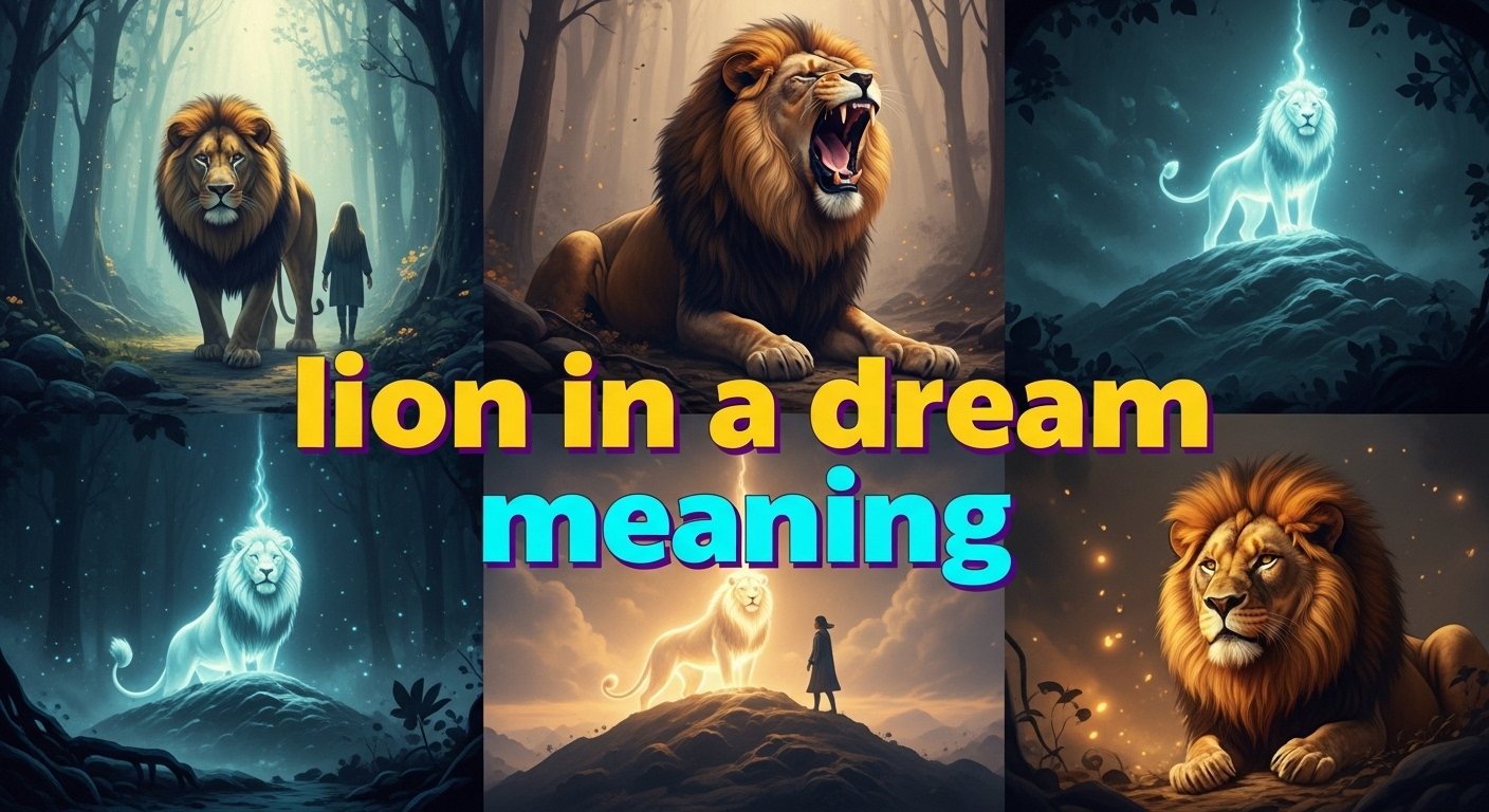 Lion in a Dream Meaning