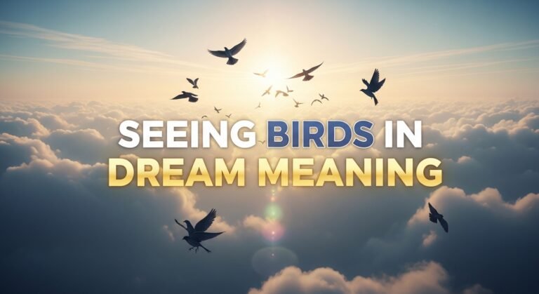 Seeing Birds in Dream Meaning