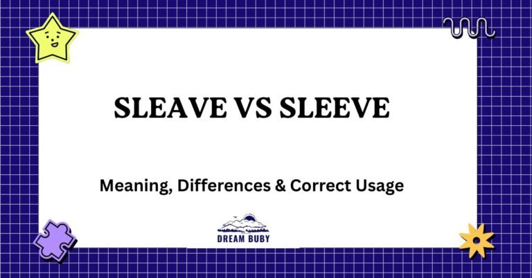 Sleave vs Sleeve