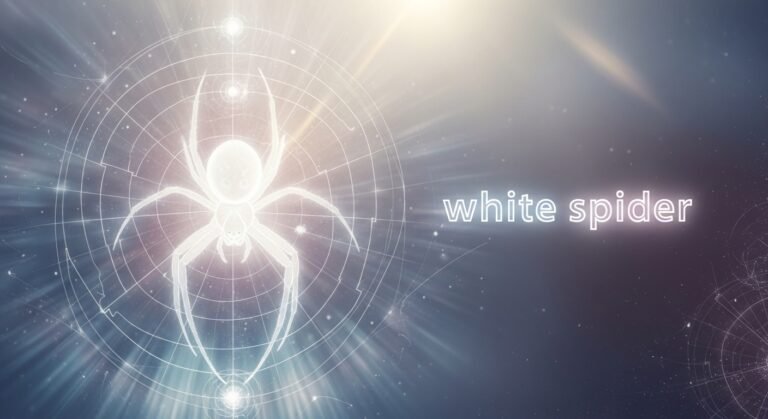 Spiritual Meaning of Dreaming About White Spider