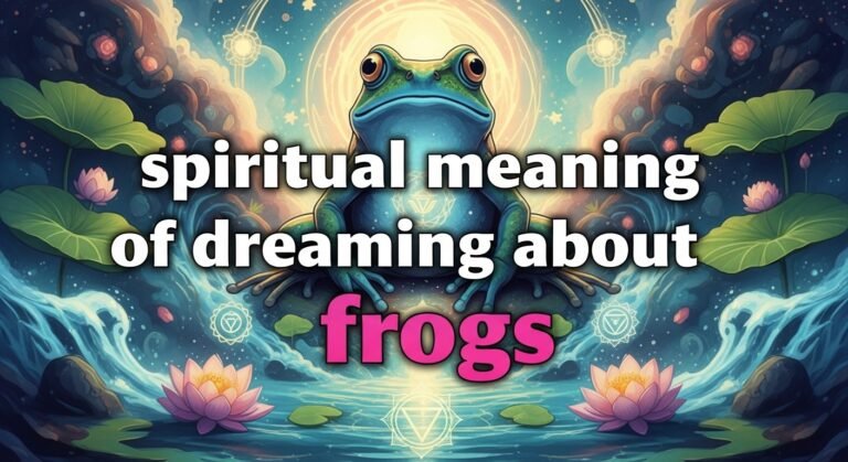Spiritual Meaning of Frog in a Dream