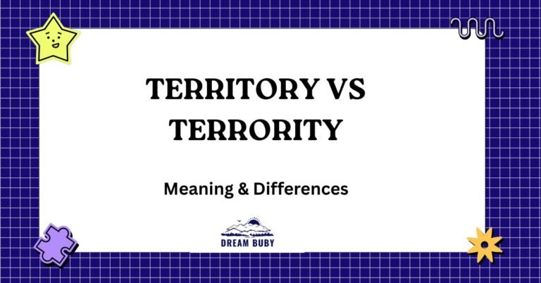 Territory vs Terrority