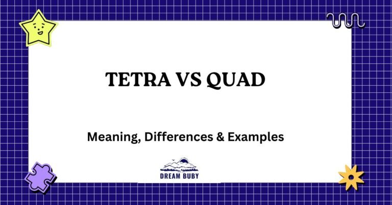 Tetra vs Quad
