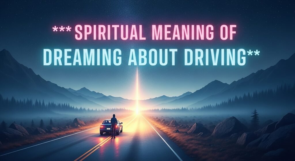 Spiritual Meaning of Dreaming About Driving