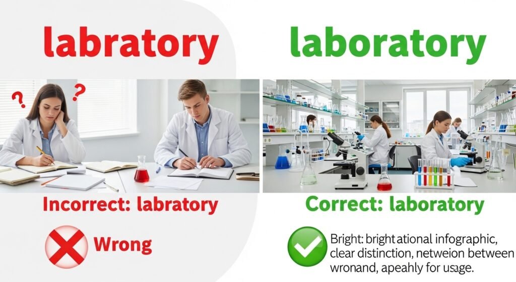Labratory vs Laboratory