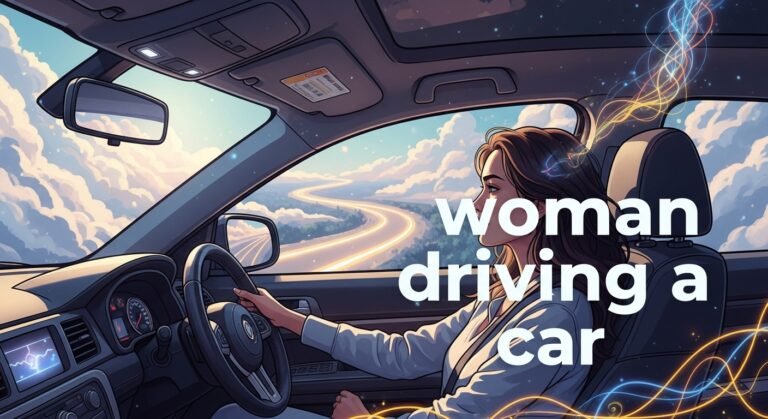 Woman Driving Car in Dream Meaning