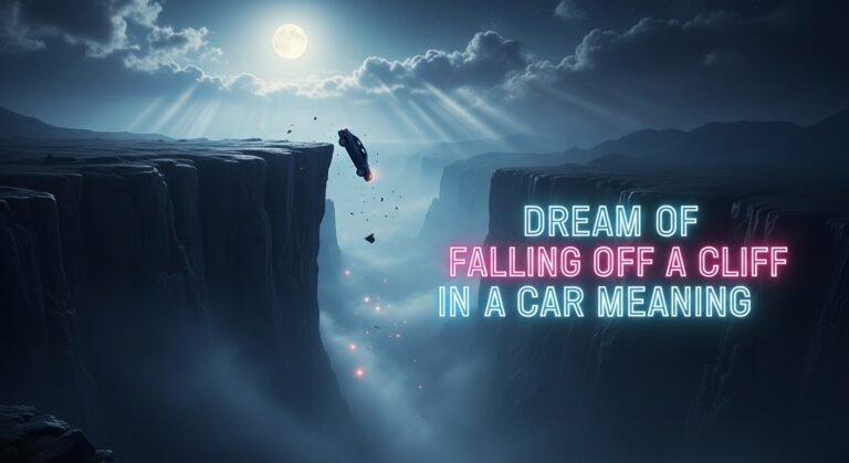 Dream of Falling Off a Cliff in a Car