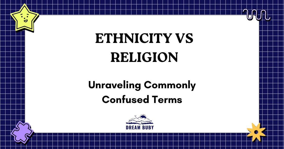 Ethnicity vs Religion