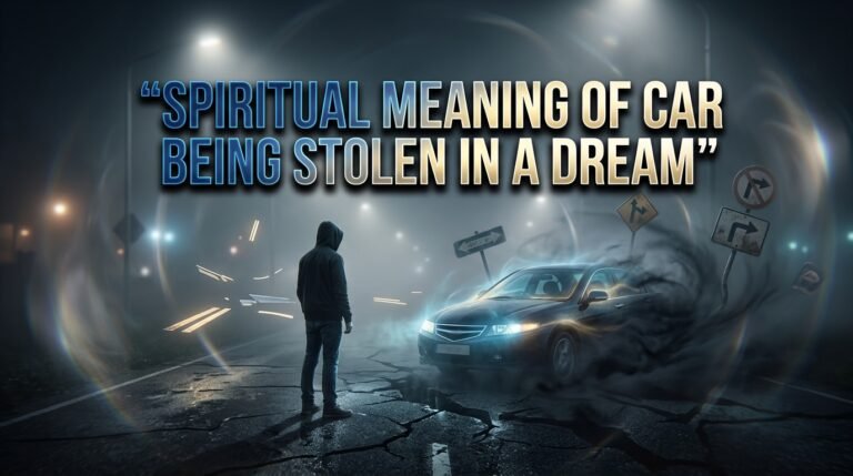 Spiritual Meaning of Car Being Stolen in a Dream