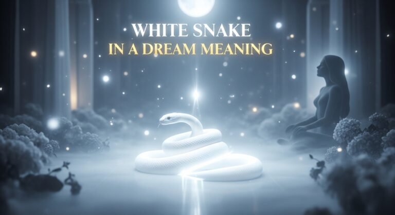 White Snake in Dream Meaning