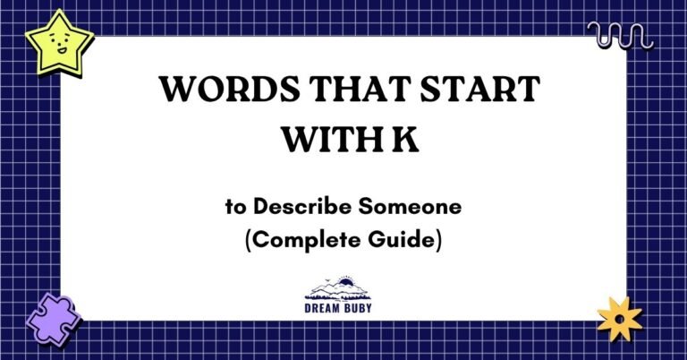 Words That Start With K
