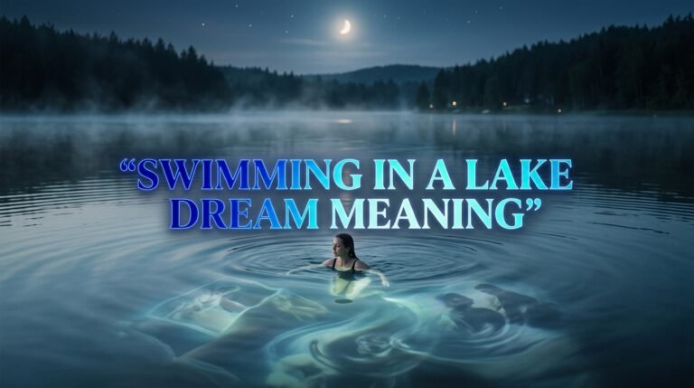 Dream of Swimming in a Lake
